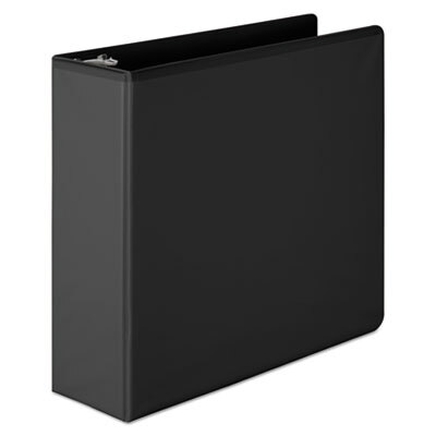 WLJ38649B Basic D-Ring View Binder, 3" Cap, Black