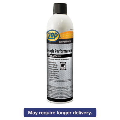 ZPE1046691 High Performance Mist Adhesive, 20 oz, Aerosol, 12/Carton