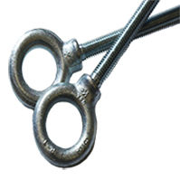 USSPRS906598 5/8-11 X 6 1/2 EYE BOLT STEEL PER DWG RS 004,  REV B 1 1/4" OD X 5/8" ID X .625 +000/-005 THK EYE