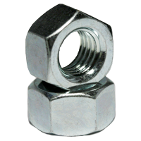 7171371Z 3/8-16 HEX FIN NUT STEEL ZINC