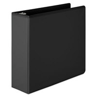 WLJ38649B Basic D-Ring View Binder, 3" Cap, Black