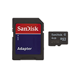 CARDS, FLASH MEMORY/SD