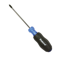 T25040 PROFERRED ACETATE CUSHION GRIP SCREWDRIVER NO.2X4" PHILLIPS - BLUE ACETATE
