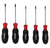 T28002 PROFERRED SCREWDRIVER SETS (5) TORX, T10X4", T15X4", T20X4", T25X4", T30X4" 5 PIECE TORX SET